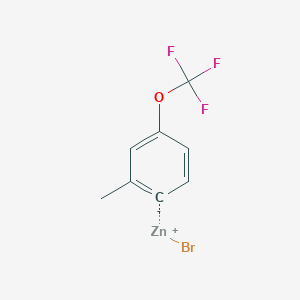 (2-Methyl-4-(trifluoromethoxy)phenyl)Zinc bromide