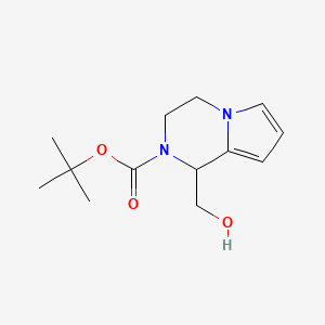 tert-butyl 1-(hydroxymethyl)-3,4-dihydropyrrolo[1,2-a]pyrazine-2(1H)-carboxylate