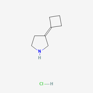 3-Cyclobutylidenepyrrolidine hydrochloride