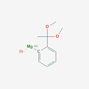 (2-(1,1-Dimethoxyethyl)phenyl)magnesium bromide