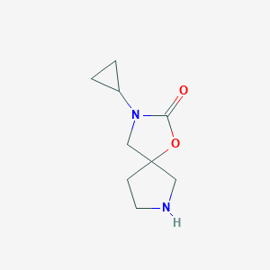 3-Cyclopropyl-1-oxa-3,7-diazaspiro[4.4]nonan-2-one