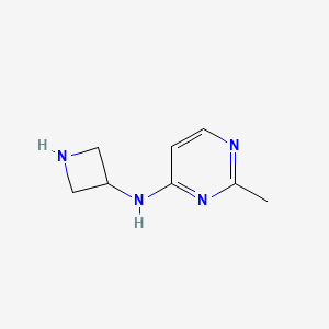 B1487968 N-(azetidin-3-yl)-2-methylpyrimidin-4-amine CAS No. 1485463-70-4