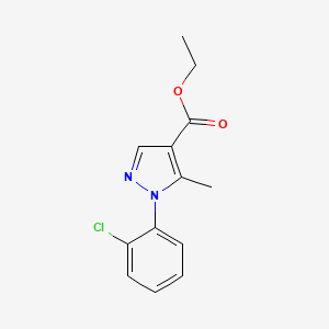 Ethyl 1-(2-chlorophenyl)-5-methyl-1H-pyrazole-4-carboxylate