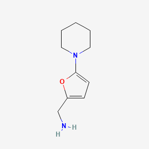 (5-(Piperidin-1-yl)furan-2-yl)methanamine