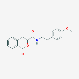 N-(4-methoxyphenethyl)-1-oxoisochroman-3-carboxamide