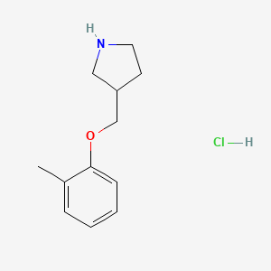 3-[(2-Methylphenoxy)methyl]pyrrolidine hydrochloride
