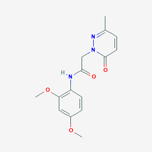 N-(2,4-dimethoxyphenyl)-2-(3-methyl-6-oxopyridazin-1(6H)-yl)acetamide