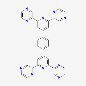 1,4-Bis(2,6-di(pyrazin-2-yl)pyridin-4-yl)benzene