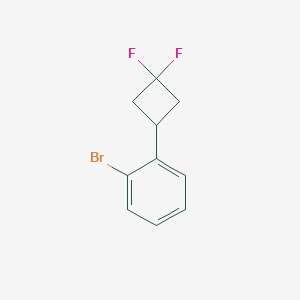 molecular formula C10H9BrF2 B14880128 1-Bromo-2-(3,3-difluorocyclobutyl)benzene 