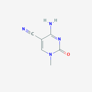 4-Amino-1-methyl-2-oxo-1,2-dihydropyrimidine-5-carbonitrile