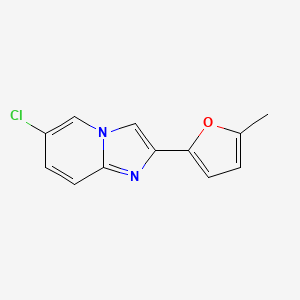 6-Chloro-2-(5-methylfuran-2-yl)imidazo[1,2-a]pyridine