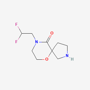 9-(2,2-Difluoroethyl)-6-oxa-2,9-diazaspiro[4.5]decan-10-one