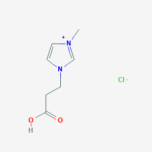 1-(2-Carboxyethyl)-3-methylimidazolium chloride