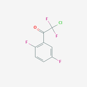 2-Chloro-1-(2,5-difluorophenyl)-2,2-difluoroethanone