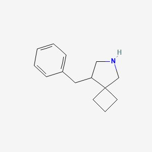 molecular formula C14H19N B14880304 8-Benzyl-6-azaspiro[3.4]octane 