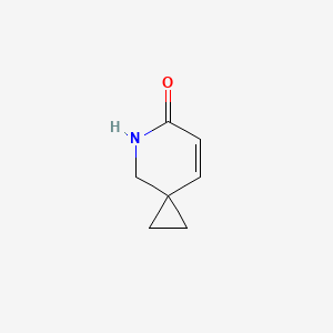 molecular formula C7H9NO B14880329 5-Azaspiro[2.5]oct-7-en-6-one 