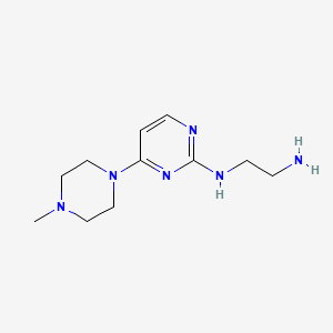 N1-(4-(4-methylpiperazin-1-yl)pyrimidin-2-yl)ethane-1,2-diamine