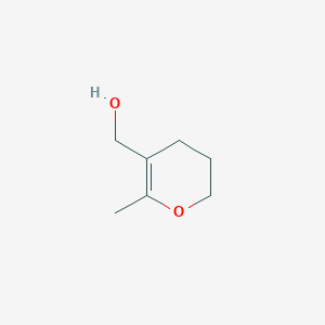 molecular formula C7H12O2 B14880367 (6-methyl-3,4-dihydro-2H-pyran-5-yl)methanol 