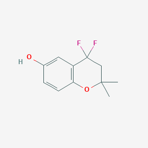 4,4-Difluoro-2,2-dimethylchroman-6-ol