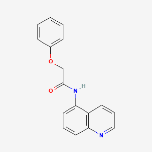 2-phenoxy-N-(quinolin-5-yl)acetamide