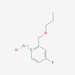 4-Fluoro-2-[(n-propyloxy)methyl]phenylZinc bromide