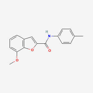 7-methoxy-N-(p-tolyl)benzofuran-2-carboxamide