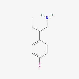 2-(4-Fluorophenyl)butan-1-amine