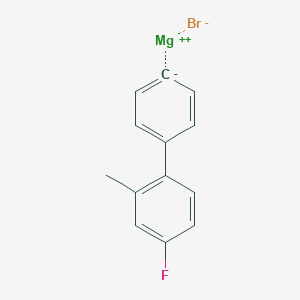 magnesium;4-fluoro-2-methyl-1-phenylbenzene;bromide