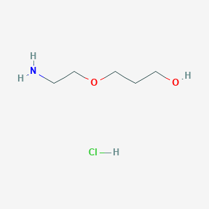 3-(2-Aminoethoxy)propan-1-ol hydrochloride