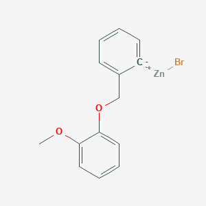 2-(2-Methoxyphenoxymethyl)phenylZinc bromide