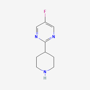5-Fluoro-2-(piperidin-4-yl)pyrimidine