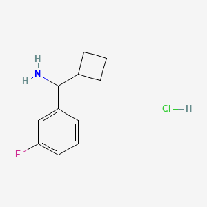 Cyclobutyl(3-fluorophenyl)methanamine hydrochloride