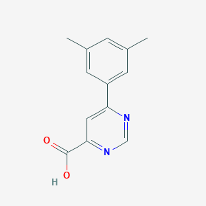 6-(3,5-Dimethylphenyl)pyrimidine-4-carboxylic acid