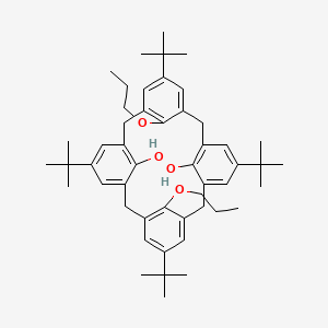 molecular formula C50H68O4 B14880819 5,11,17,23-Tetra-t-butyl-25,27-dihydroxy-26,28-dipropoxy-calix[4]arene 