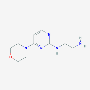 N1-(4-morpholinopyrimidin-2-yl)ethane-1,2-diamine