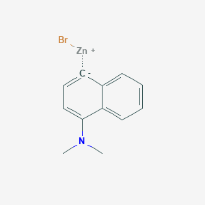 (4-(Dimethylamino)naphthalen-1-yl)Zinc bromide