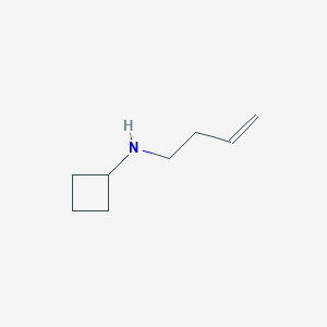 molecular formula C8H15N B1488099 N-(but-3-en-1-yl)cyclobutanamine CAS No. 1342386-48-4