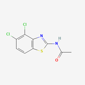 N-(4,5-dichloro-1,3-benzothiazol-2-yl)acetamide