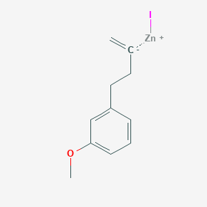 4-(3-Methoxyphenyl)-2-butenylzinc iodide