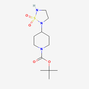 Tert-butyl 4-(1,1-dioxido-1,2,5-thiadiazolidin-2-yl)piperidine-1-carboxylate