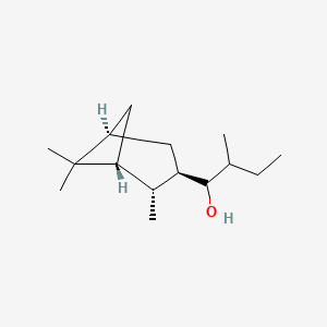 2-Methyl-1-((1R,2R,3R,5S)-2,6,6-trimethylbicyclo[3.1.1]heptan-3-yl)butan-1-ol