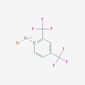 (2,4-Bis(trifluoromethyl)phenyl)Zinc bromide