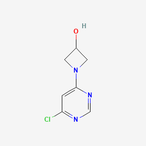 1-(6-Chloropyrimidin-4-yl)azetidin-3-ol