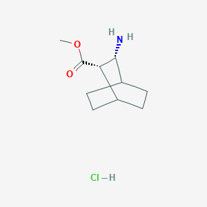 cis-Methyl 3-aminobicyclo[2.2.2]octane-2-carboxylate hydrochloride