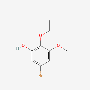 5-Bromo-2-ethoxy-3-methoxyphenol