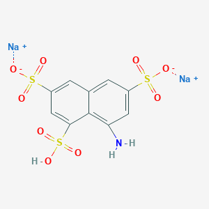 molecular formula C10H7NNa2O9S3 B14881274 8-Amino-1,3,6-naphthalenetrisulfonate (sodium) 