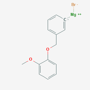 3-(2-Methoxyphenoxymethyl)phenylmagnesium bromide