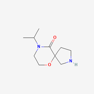 9-Isopropyl-6-oxa-2,9-diazaspiro[4.5]decan-10-one