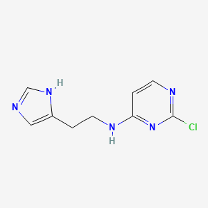 N-(2-(1H-imidazol-4-yl)ethyl)-2-chloropyrimidin-4-amine