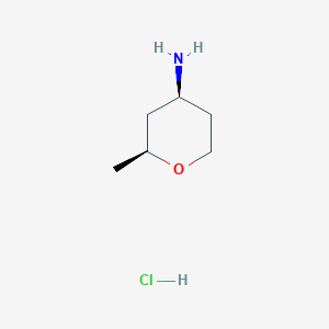 cis-2-Methyltetrahydropyran-4-amine HCl